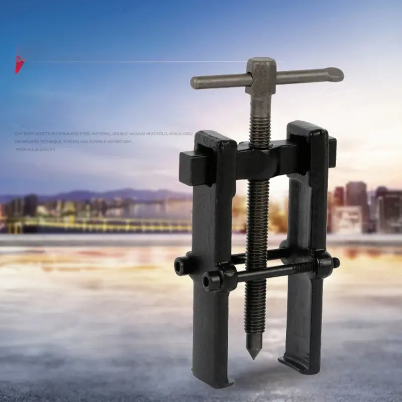 2  Bearing Puller High Carbon Steel Heat Treated Efficient Rustproof Antislip Removal Tool 2 Claws Puller Bearing Gear Puller