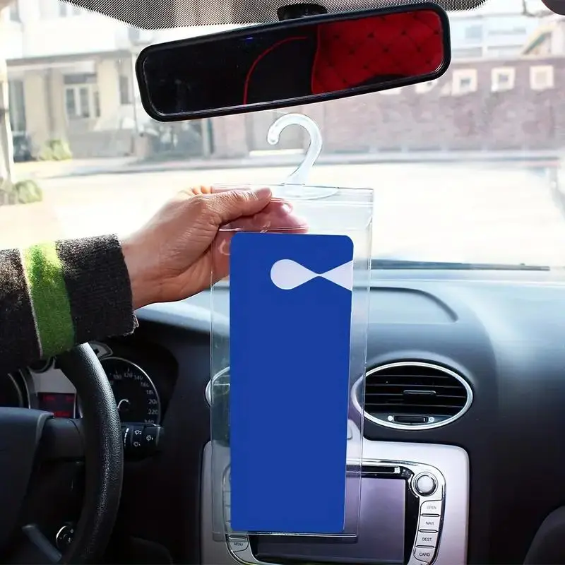 2-Pack Disabled Parking Sign Protectors, Ultra-Clear Plastic Covers with Large Hanging Hook, Essential for Accessibility, Car Accessory, Car Essentials