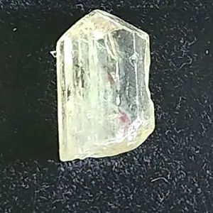 Terminated Golden Apatite Crystal Specimen - Raw Terminated Shape, Natural Beauty, Mexican Origin