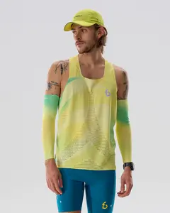 Men's Marathon Mesh Running Tank Breathable Sweat Wicking Seamless