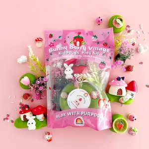 Kid Dough Play Kit | Bunny Berry Village 3+