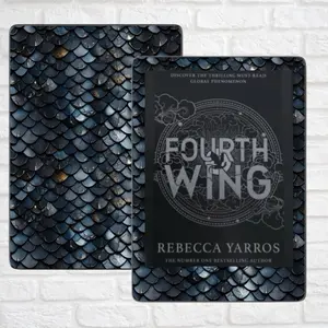 Black Dragon Scale Kindle Skin | Kindle Decal | Kindle/ E-Reader Accessory | Bookish Gifts | Fourth Wing | Book Lover Kindle Vinyl Decal