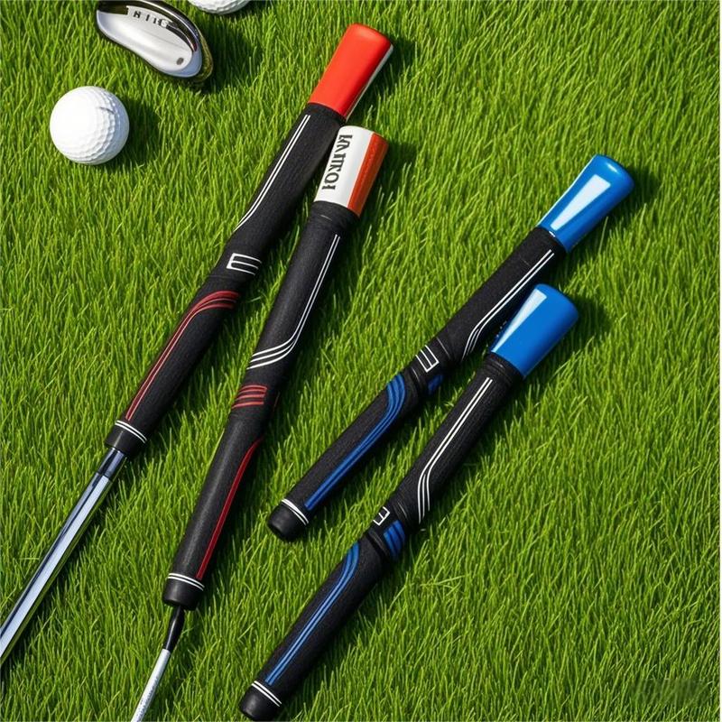 Upgrade Your Game! 13-Pack Pro Blue/Red Golf Grips - Super Comfort & Grip for Woods/Irons ️️