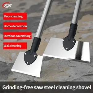 Manganese Steel Cleaning Scraper for Home Maintenance, Glass Wall Floor Tile Cleaner, Removes Moss Weeds Oil Grime, Multi-Purpose Tool