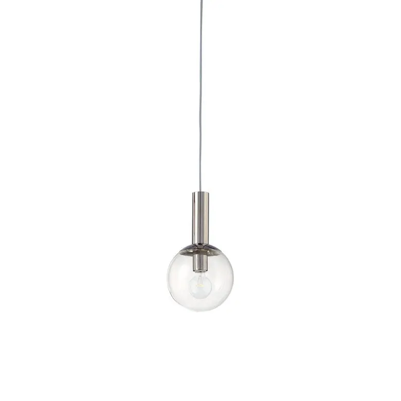 8-Inch Mid-Century Modern Bubbles Single Pendant Light – Playful and Classic Design