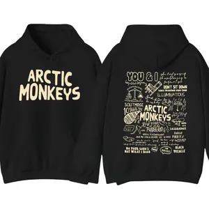 Vintage Arctic Monkeys Music Lover's Concert Hoodie, Sweatshirt, T-Shirt, Vintage Band Tee, Graphic Streerwear Style Shirt Concert Merch, Arctic Monkeys Merch, Gift For Men and Women
