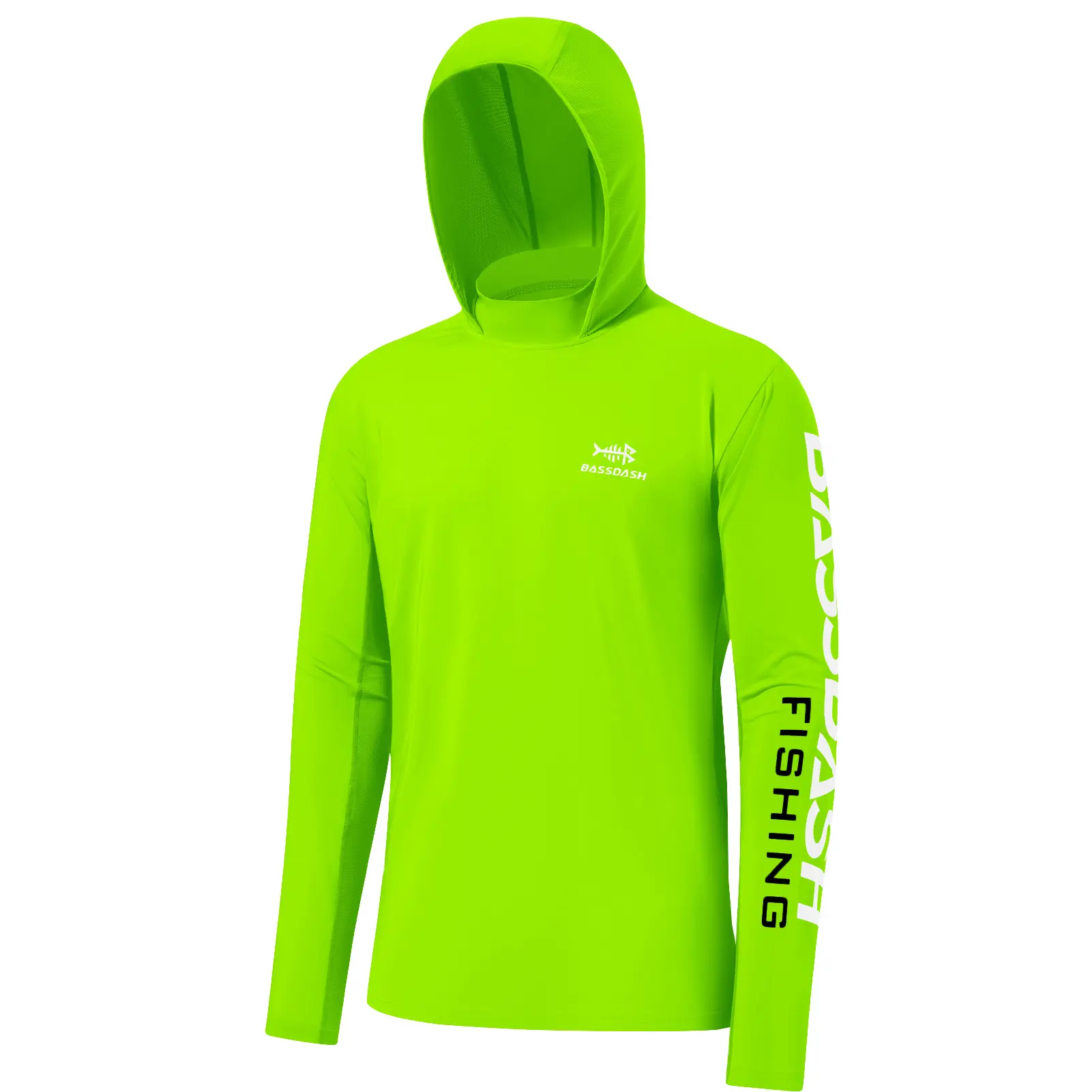 Fluorescent Green/White Logo
