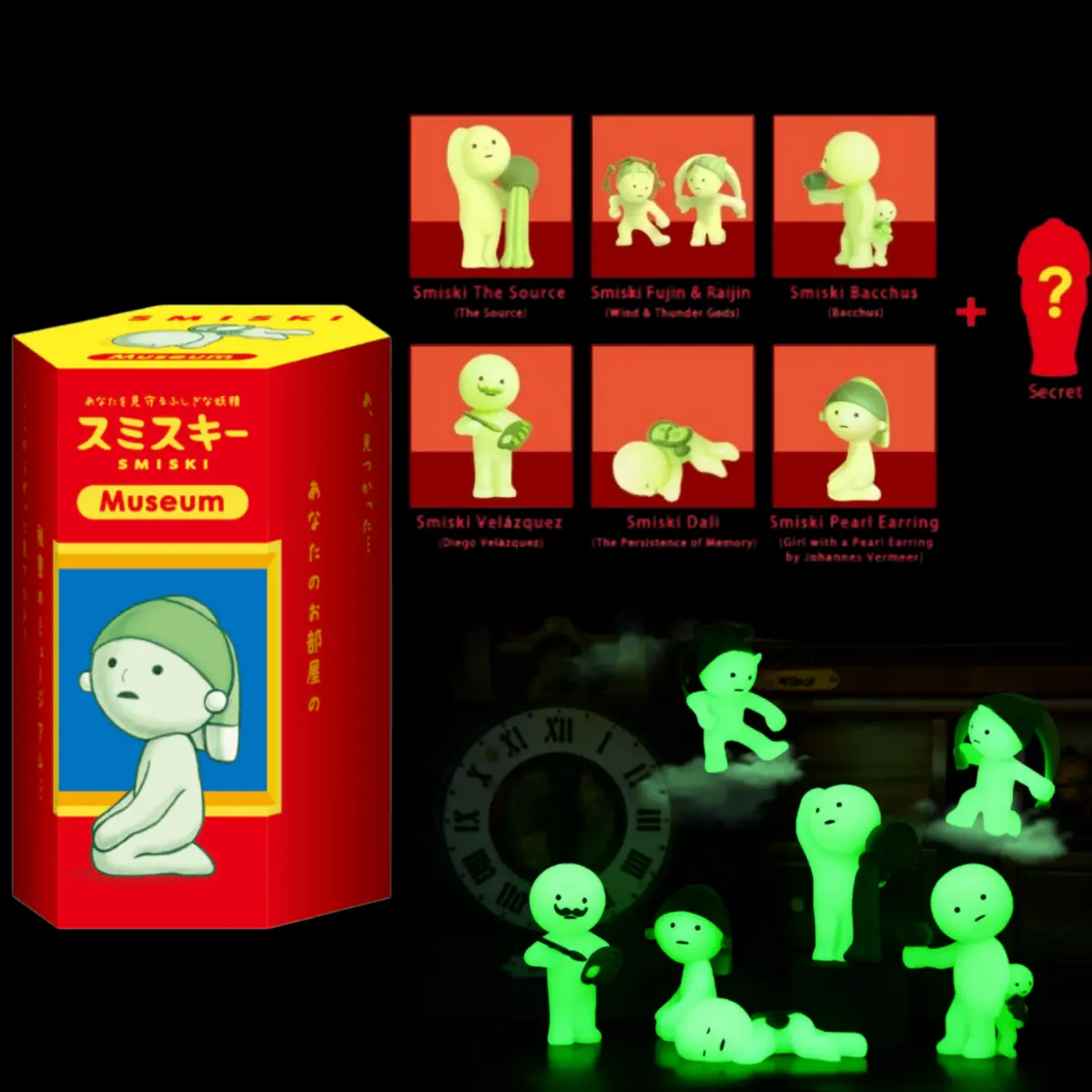 Sonny Angel SMISKI Museum Series Sealed Blind Box Gift for Birthday