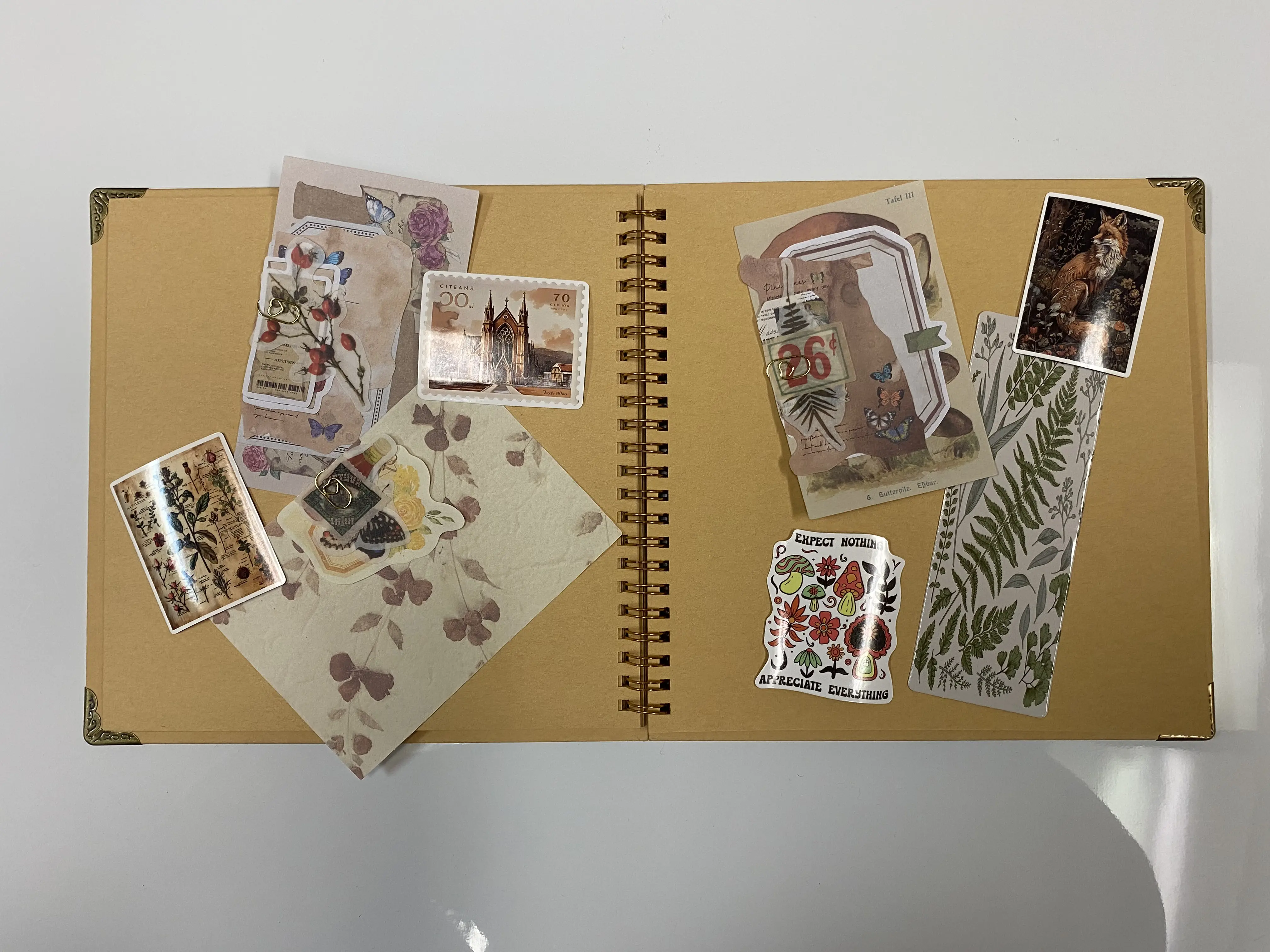 Blank Kraft Paper Scrapbook, Junk Journal Blank Kraft Paper Scrapbook, Junk Journal
