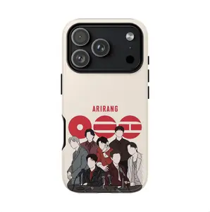Arirang Phone Case, Gift Ideas, Merch For Army