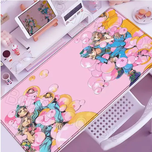 [Sale off up to 65%][Free Ship] HD J-Jojo B-Bizarre A-Adventure Mouse Pad Gaming 900×400mm Mousepad Xxl Mouse Mat Offices Accessories Keyboard Pad Computer Desk (7)