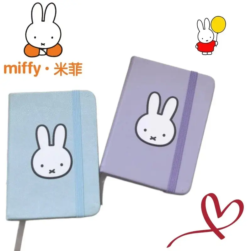 Miffy Bunny Journal with Ribbon Closure | Cute & Aesthetic Notebook for Girls, Students & Drafts