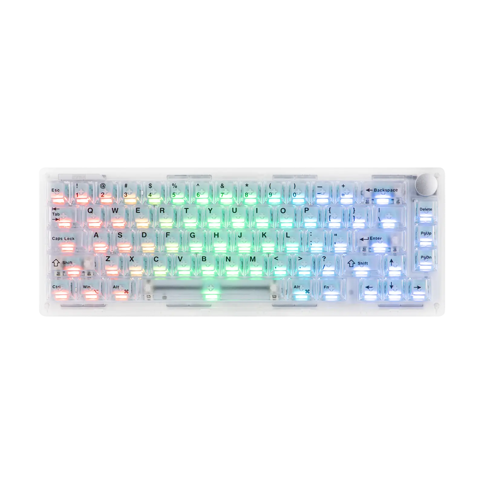 EPOMAKER HE65 V2 TMR Hall Effect Gaming Keyboard with Volume Knob Rapid Triggering, 8K Polling, 0.01mm Adjustable Actuation, Hybrid Hot-Swap, Creamy & Thocky Computers & Office Equipment Keyboards 2.4Ghz/BT for Mac/WIN