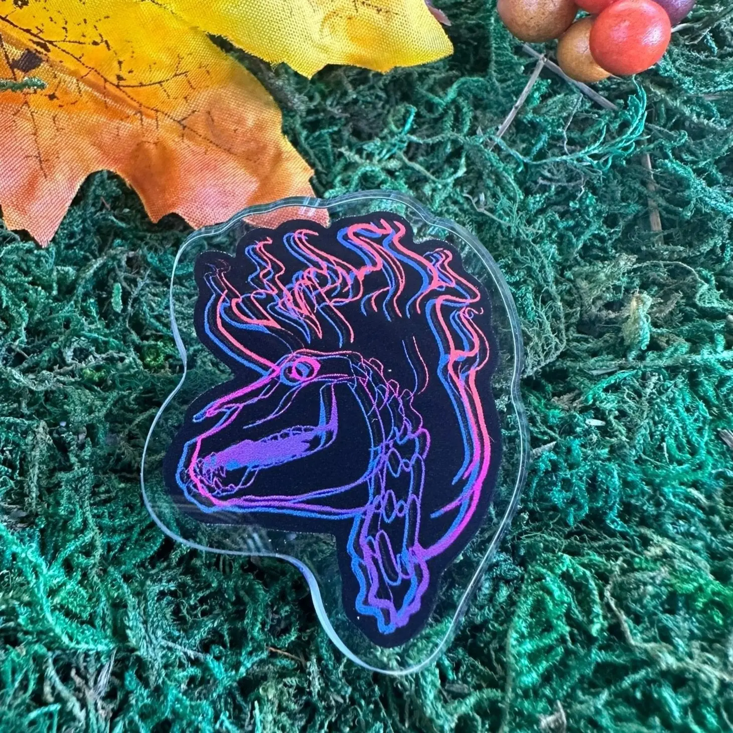 Nightmare Acrylic Pin