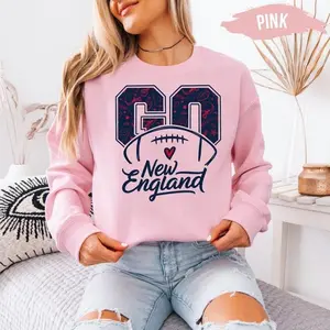 New England Football Sweatshirt ?Game Day Pullover, Cozy Fan Outfit