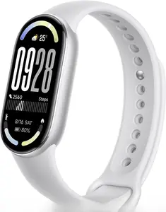 Smart Band 10 (2025) Global Version - 1.72" AMOLED Display |   21 Days Battery Life |   Touchscreen, Multi-Sport Tracker, Activity Tracker, Heart Rate Monitor |   BT5.4 - (Glacier )