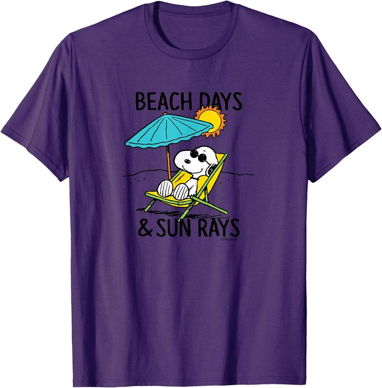 Snoopy Beach Days Sun Rays T-Shirt Unisex