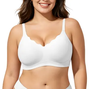 Jelly Wireless T-shirt Bra - Seamless, Push up Plus Size, Friendly, Soft, Women's, Apparel, Basics, Veck Gamis bra pack
