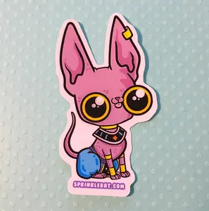 Lord Beerus Sticker