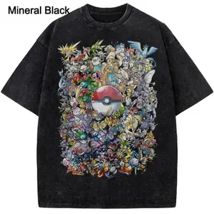 Pokebon Graphic T-Shirt, PKM Shirt, Anime Shirt, Vintage Tee