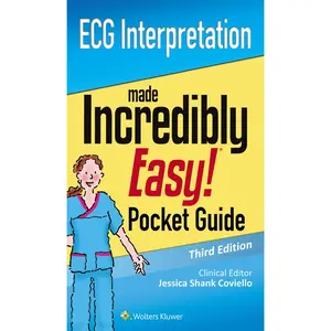USED-ECG Interpretation: An Incredibly Easy Pocket Guide by Lww (Paperback)
