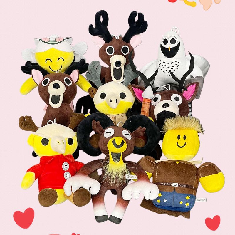 99 Nights Plush, 99 Nights Deer Monster Stuffed Animal 14.2 Inches, Halloween, Easter, Birthday Surprise Gifts for Boys, Girls, and Game Fans