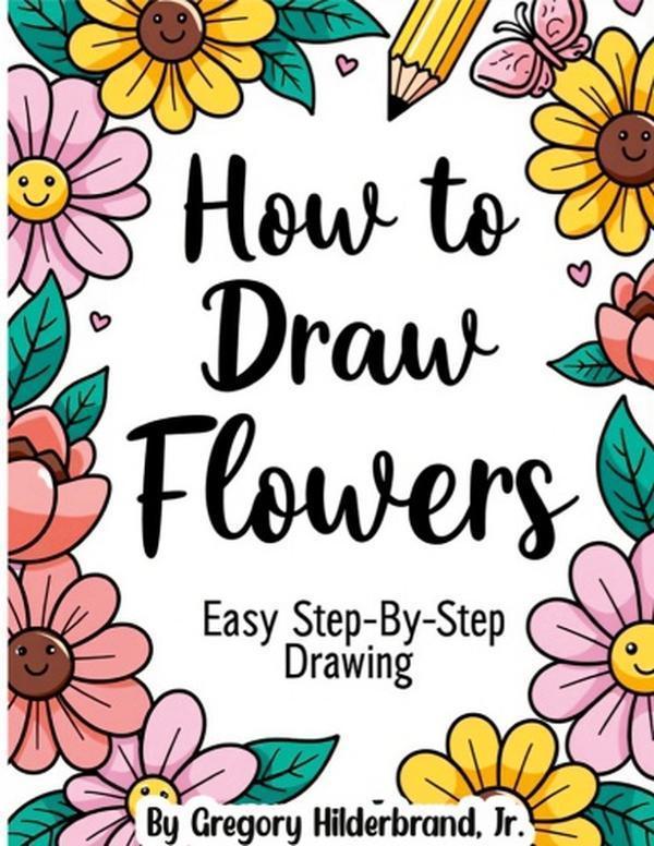 How to Draw Flowers  Easy Step-by-Step for Beginners | Viral Art Tutorial