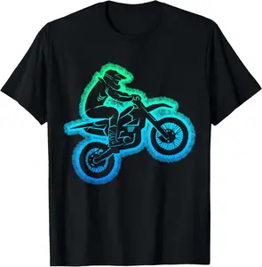 Dirt Bike Motocross Enduro Dirt Biking Boys Kids T-Shirt