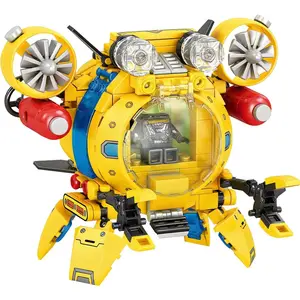 323pcs Dive Toy Construction Building Blocks Set, Creative DIY Assembly Kit for Kids & Adults, Perfect Gift Idea for Playtime Fun