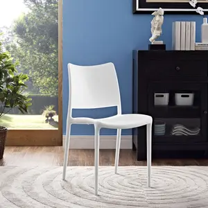 Modway Hipster Dining Side Chair in White