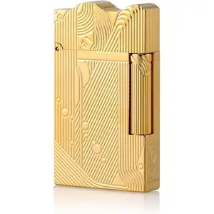 Sanji Lighter, Vintage Trench Lighter, Copper Kerosene Lighters for Men Dad Husband (Fuel Not Included)