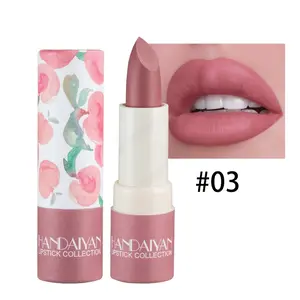 Paper tube lipstick moisturizing moisturizing matte lipstick velvet handaiyan makeup lip gloss is easy to color