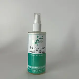 Lily Farm Fresh Skin Care Balancing Seaweed Facial Cleanser Organic Acne Hydrating