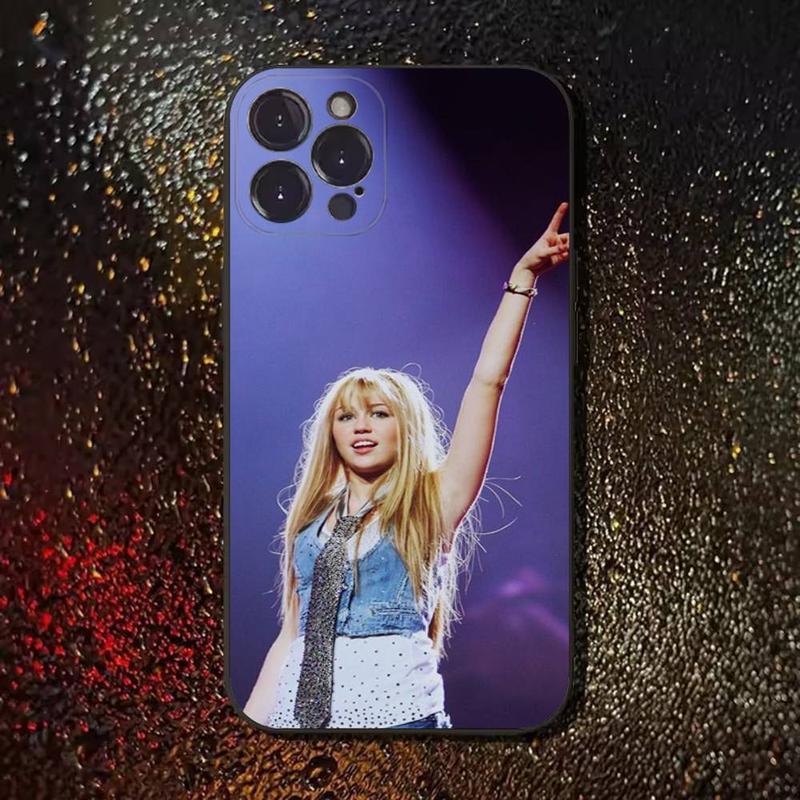 Hannah Montana Cartoon Personalized High-Quality TPU Smartphone