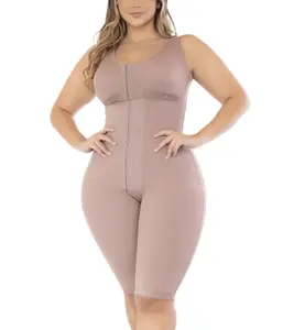 Post-surgical Stage 2 High Compression Girdle with Bra, Knee-Length 09366
