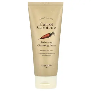 Skinfood Carrot Carotene Balancing Cleansing Foam, 5.07 fl oz (150 ml)