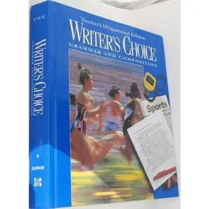 USED Book - Writers Choice Composition And Grammar Grade 9: Teacher Wraparound Edition by William Strong (Hardcover) - english
