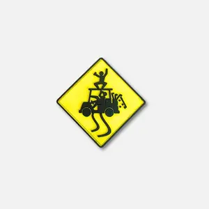 Golf Cart Crossing Velcro Patch