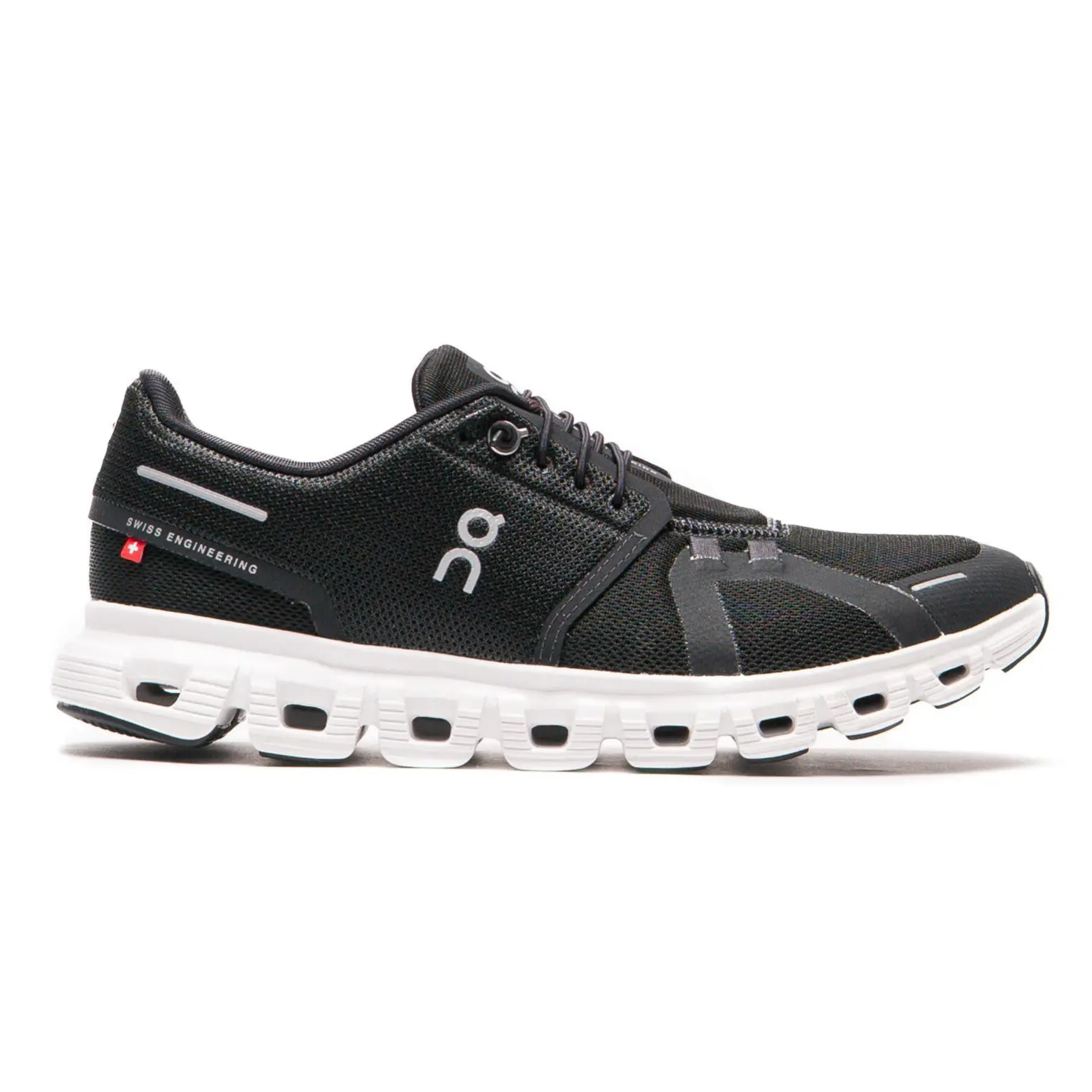 On Running Cloud 6 Black White 3WF10060299 Women's Fashion Sneaker New