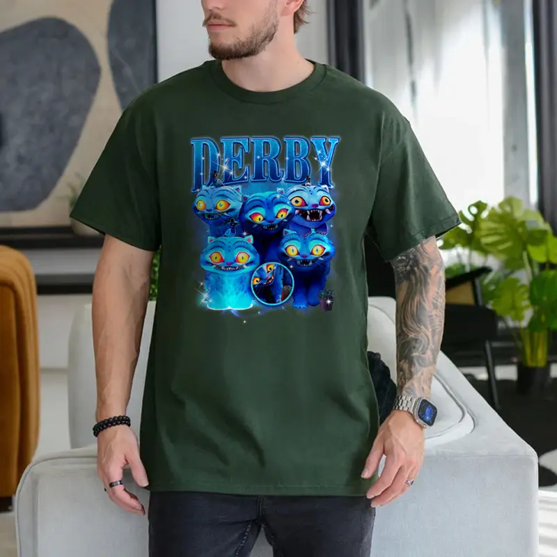 Derpy Tiger Graphic Art Funny Cat Gifts For Men Women Kids Tshirt