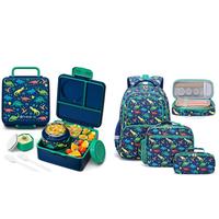 Bento Only + Schoolbag-Dinosaur