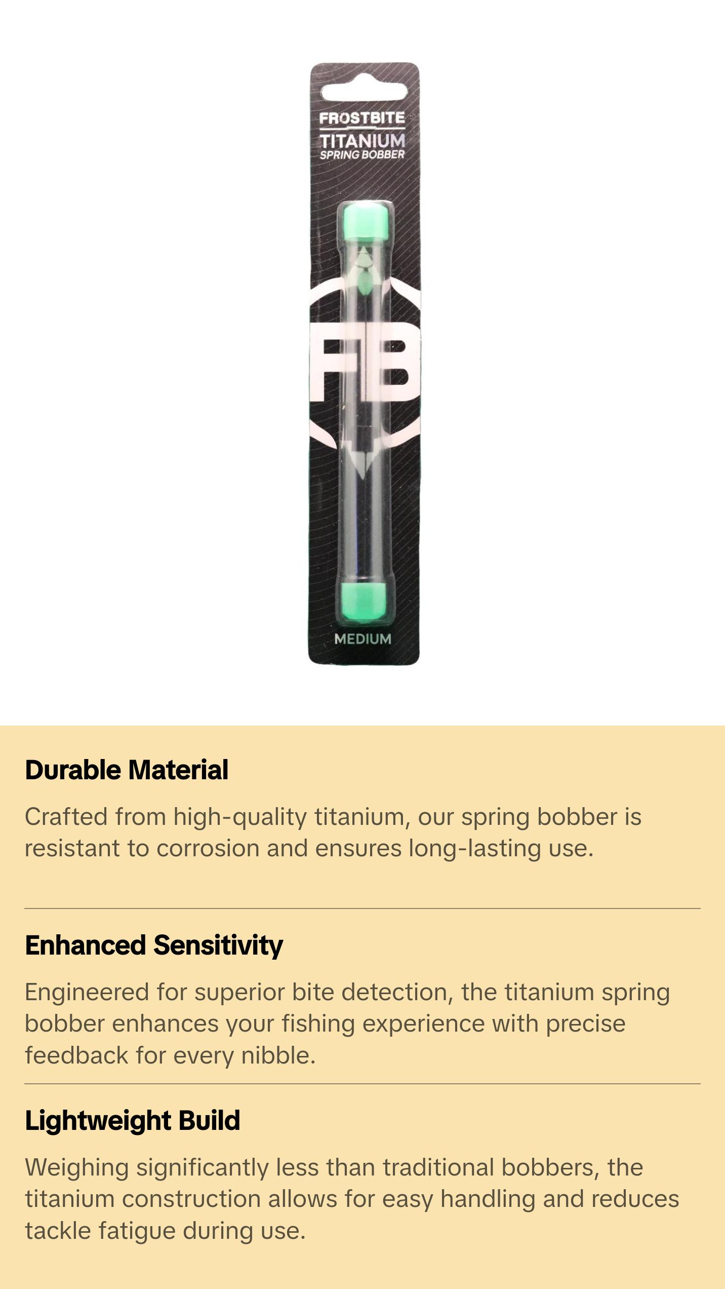 Titanium Spring Bobber