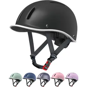 Adult Bike Helmet Adjustable CPSC ASTM Certified Multi Sport Road Biking Skateboarding Scooter Ebike Commuting for Men Women