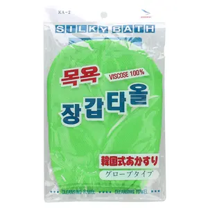 Goldsangsa Exfoliating Towel Glove, Green, 1 Count