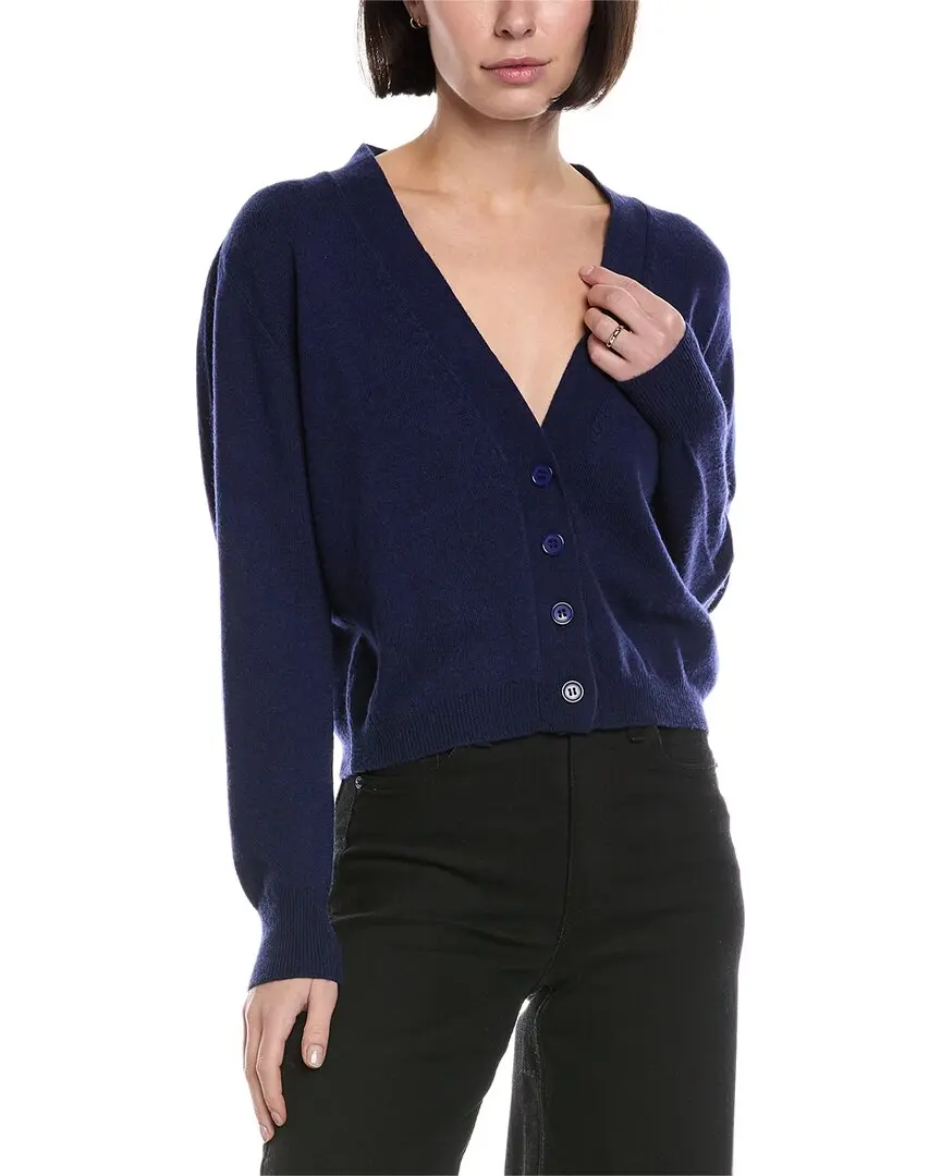 Brodie Cashmere Boxy Little Wool & Cashmere-Blend Cardigan