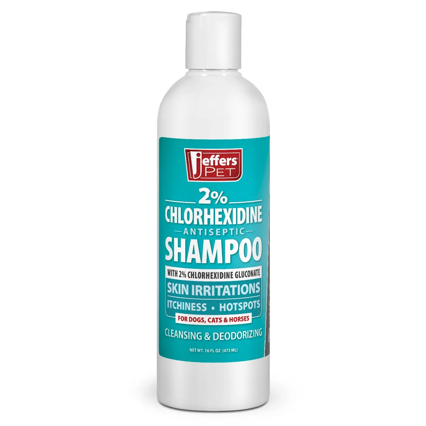 Jeffers Medicated 2% Chlorhexidine Shampoo for Dogs, Cats & Horses