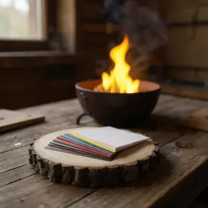 Multi-Color Burn Paper
