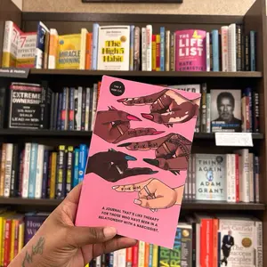 FUCK HIM PART 1 Journal - 150 Pages, Compact 5" x 8", Pink Matte Cover, Thick Bleed-Resistant Paper, For Women Breaking Free from Narcissistic Cycles