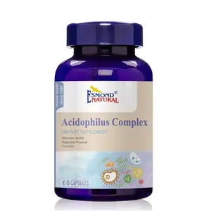 Acidophilus Complex Supports Gastro-Intestinal Health & Physical Functions USA FDA GMP NPAC-136mg 60 Capsules