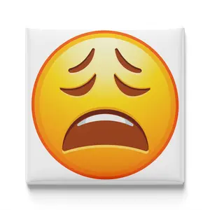 WEARY FACE EMOJI MAGNET